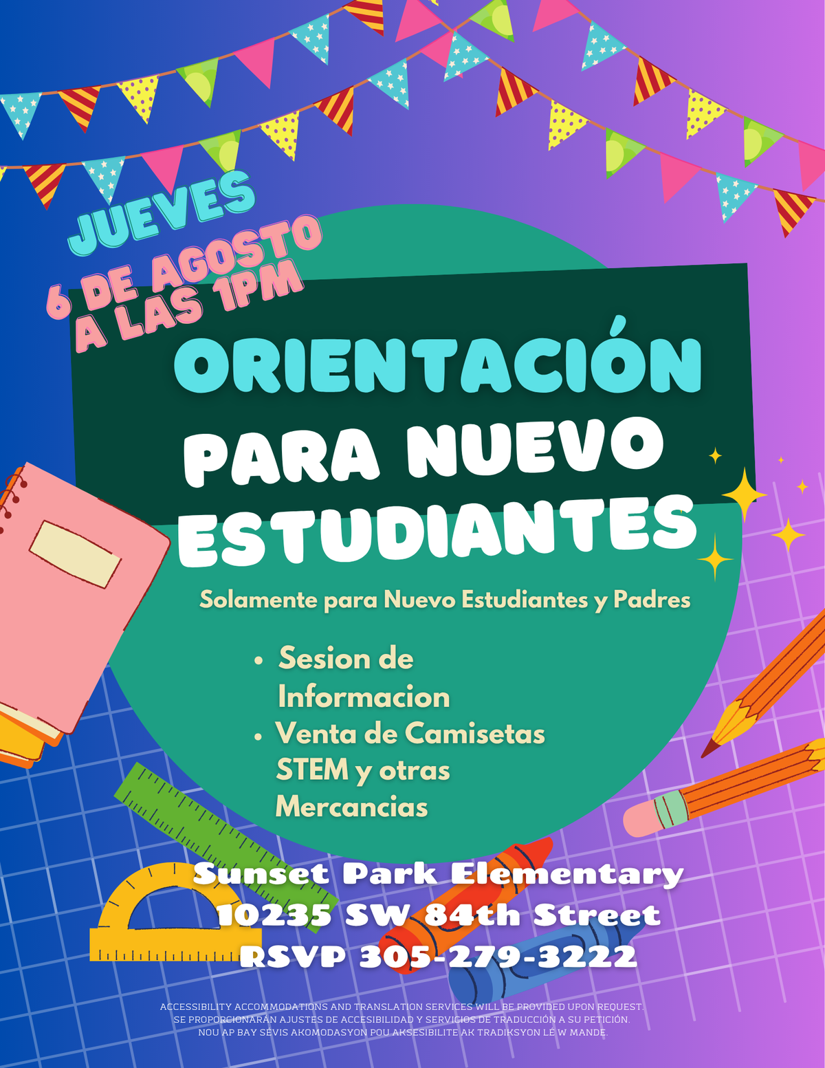Happenings at Sunset Park Elementary